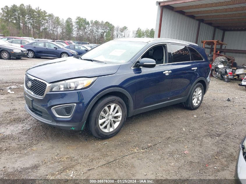 2016 KIA SORENTO 2.4L LX - 5XYPG4A33GG014201