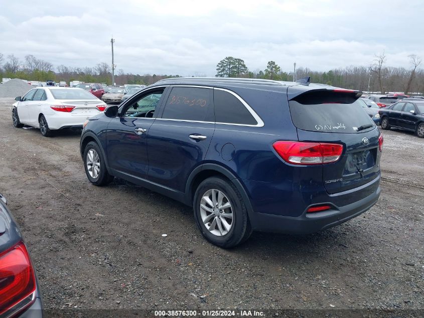 2016 KIA SORENTO 2.4L LX - 5XYPG4A33GG014201