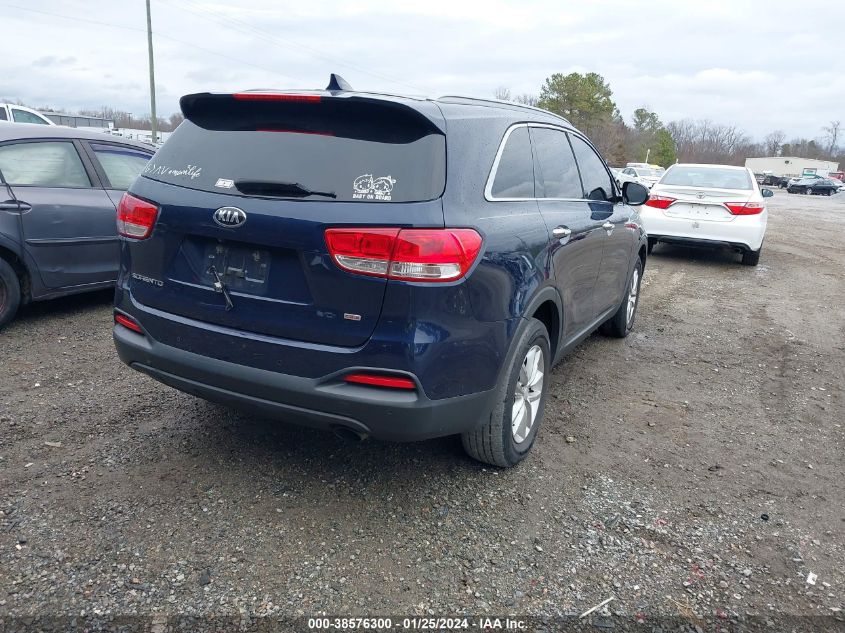 2016 KIA SORENTO 2.4L LX - 5XYPG4A33GG014201