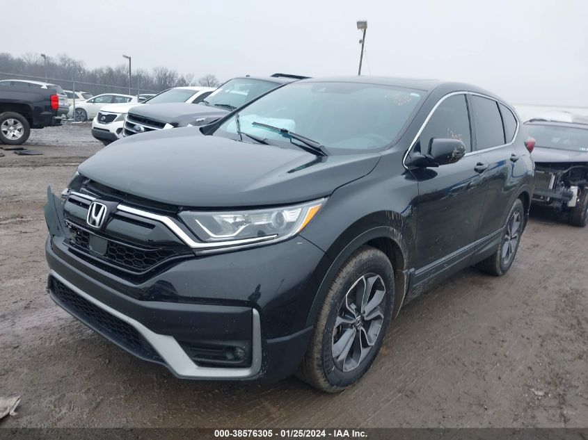 2022 HONDA CR-V 2WD EX - 5J6RW1H56NL000449