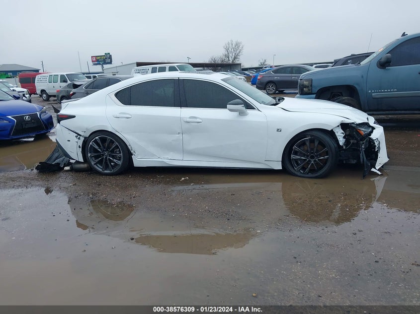VIN JTHGZ1B20N5055386 2022 LEXUS IS 350 F SPORT