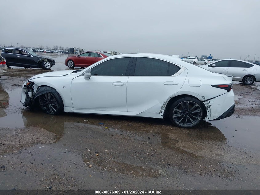VIN JTHGZ1B20N5055386 2022 LEXUS IS 350 F SPORT