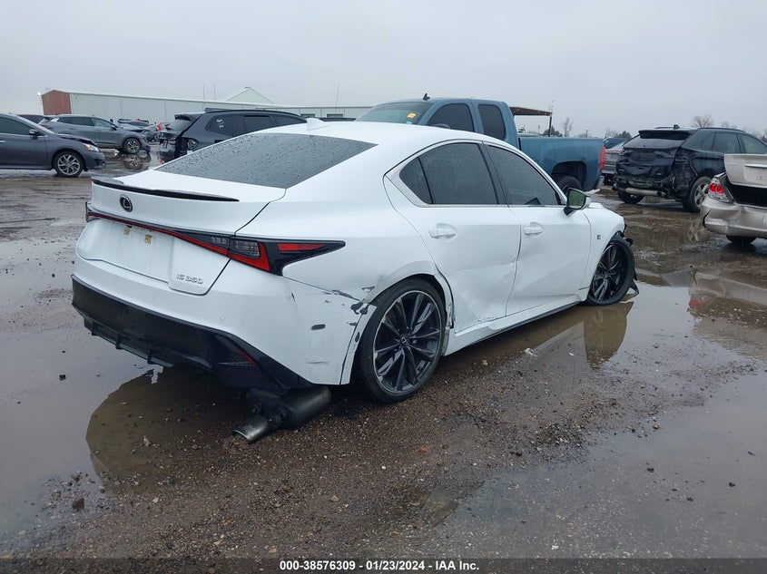 VIN JTHGZ1B20N5055386 2022 LEXUS IS 350 F SPORT