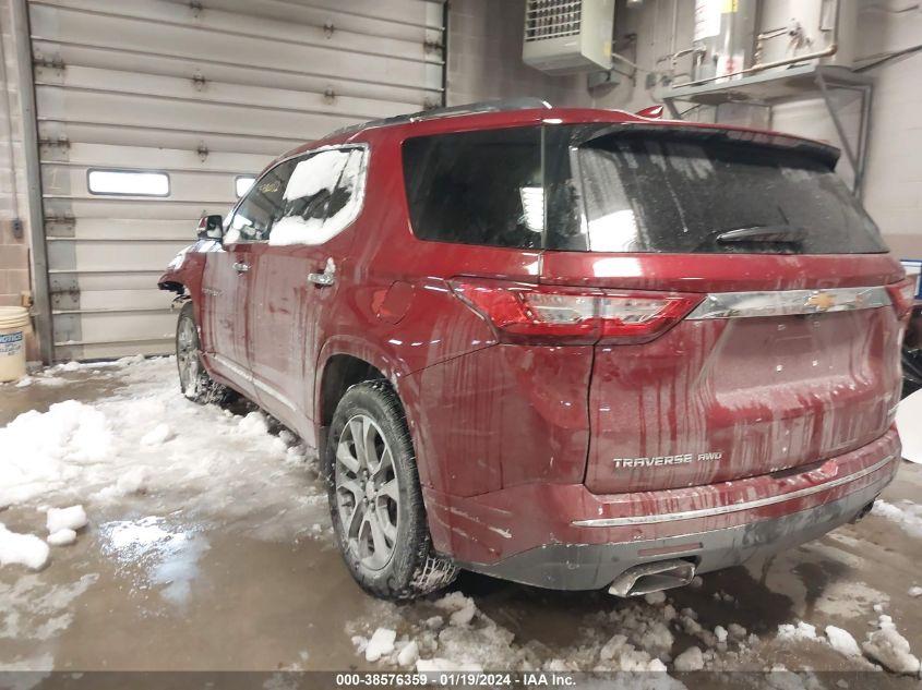2021 CHEVROLET TRAVERSE AWD PREMIER - 1GNEVKKW9MJ201083
