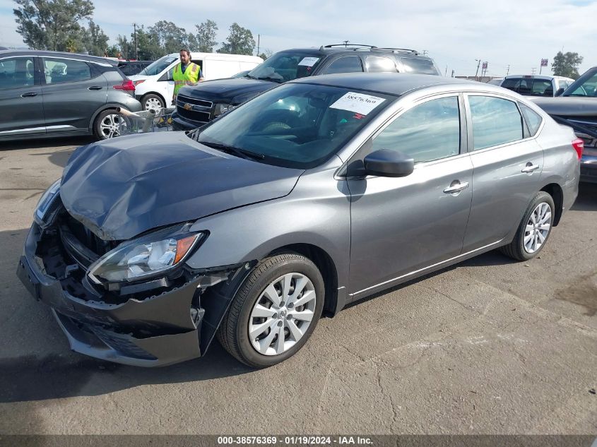 2016 NISSAN SENTRA S - 3N1AB7AP1GY272059
