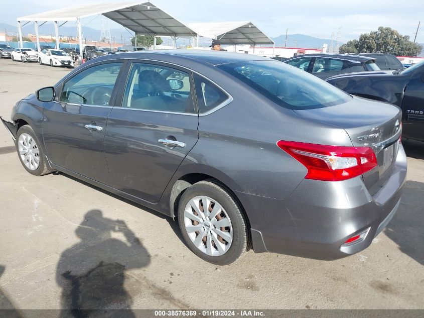 2016 NISSAN SENTRA S - 3N1AB7AP1GY272059