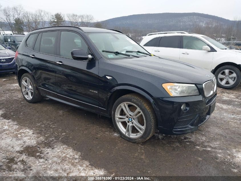 2013 BMW X3 XDRIVE28I - 5UXWX9C58D0A26659