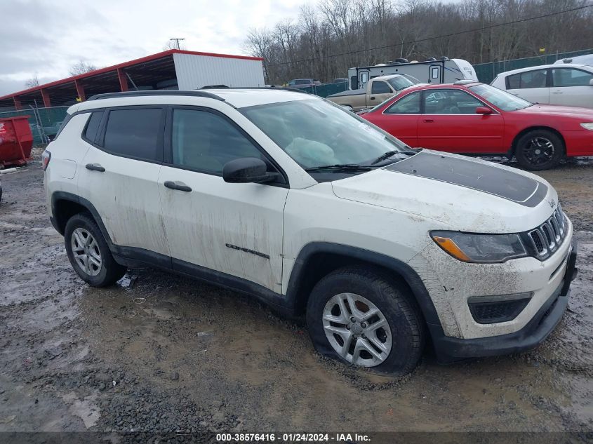 2018 JEEP COMPASS SPORT 4X4 - 3C4NJDAB4JT126649