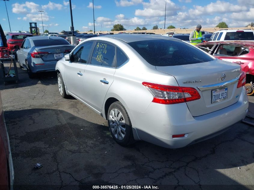 2013 NISSAN SENTRA S - 3N1AB7AP4DL754095