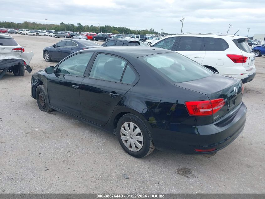 2015 VOLKSWAGEN JETTA S - 3VW2K7AJ4FM312022