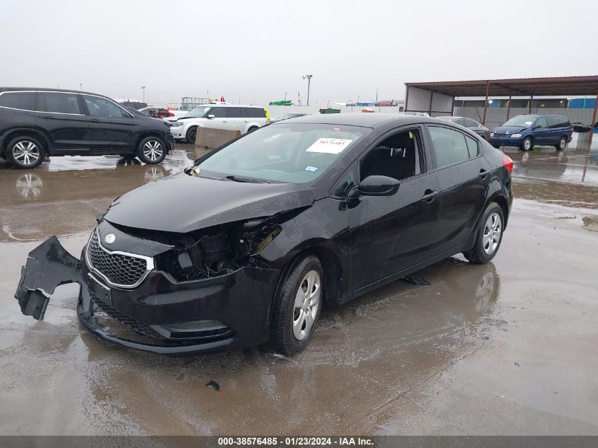 2014 KIA FORTE LX - KNAFK4A66E5191865