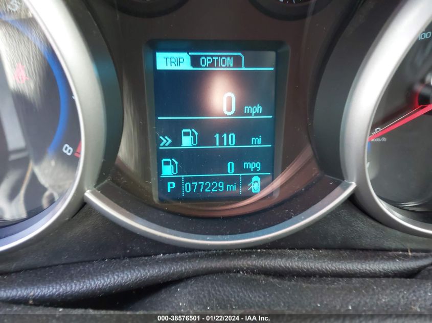 2015 CHEVROLET CRUZE 1LT AUTO - 1G1PC5SBXF7294596
