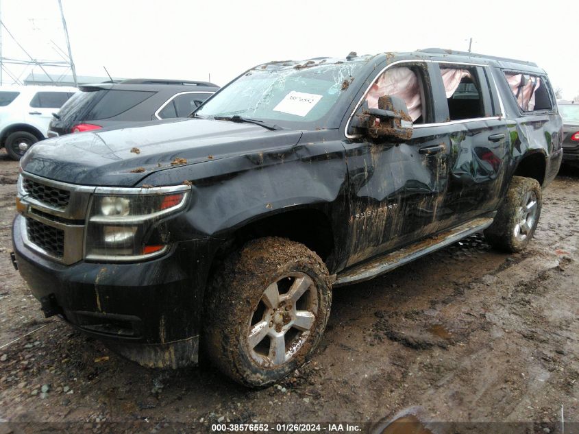 2015 CHEVROLET SUBURBAN 1500 LT - 1GNSKJKCXFR295801