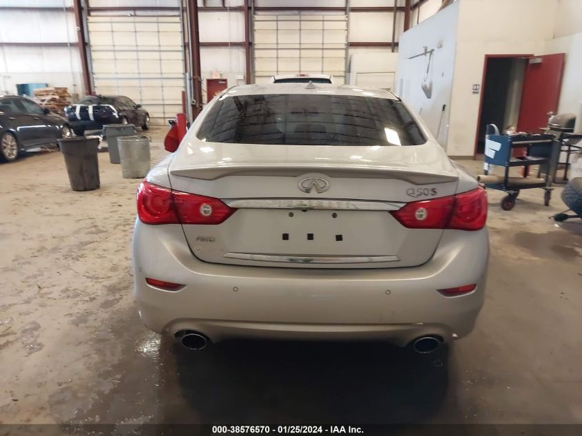 2014 INFINITI Q50 PREMIUM/SPORT - JN1BV7AR9EM705480