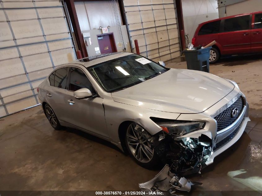 2014 INFINITI Q50 PREMIUM/SPORT - JN1BV7AR9EM705480