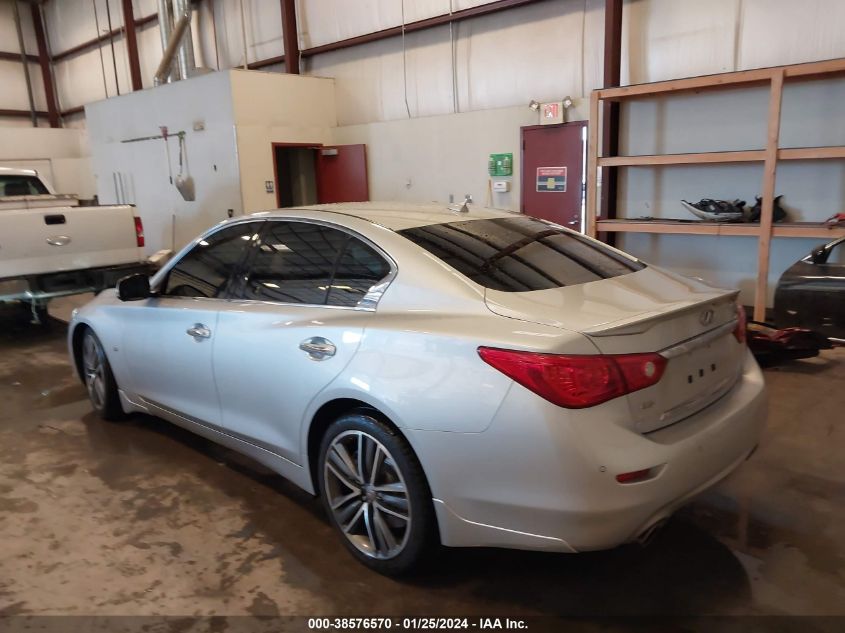 2014 INFINITI Q50 PREMIUM/SPORT - JN1BV7AR9EM705480