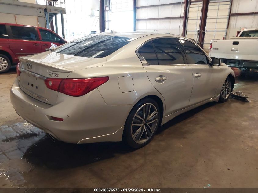 2014 INFINITI Q50 PREMIUM/SPORT - JN1BV7AR9EM705480