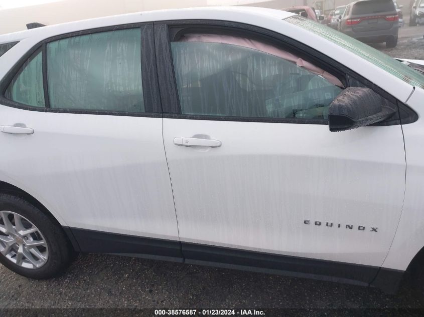 2023 CHEVROLET EQUINOX FWD LS - 3GNAXHEG7PL132262