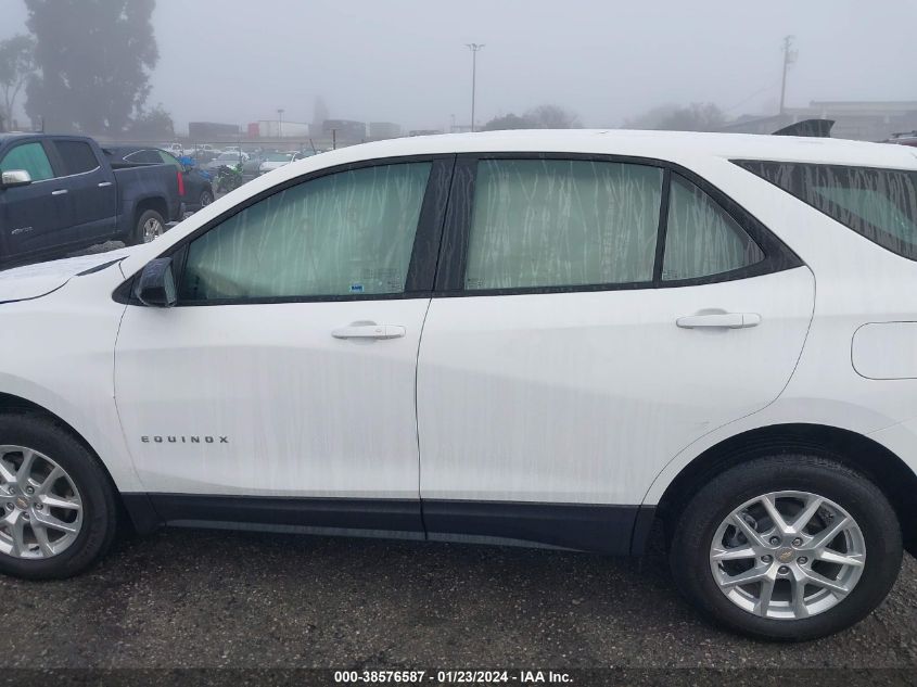 2023 CHEVROLET EQUINOX FWD LS - 3GNAXHEG7PL132262