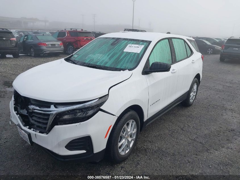 2023 CHEVROLET EQUINOX FWD LS - 3GNAXHEG7PL132262