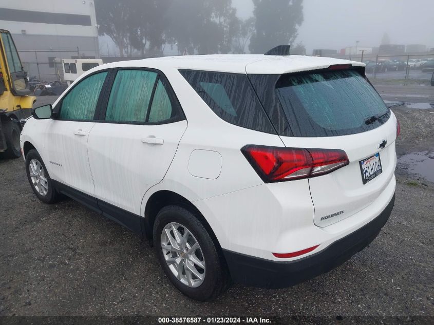 2023 CHEVROLET EQUINOX FWD LS - 3GNAXHEG7PL132262