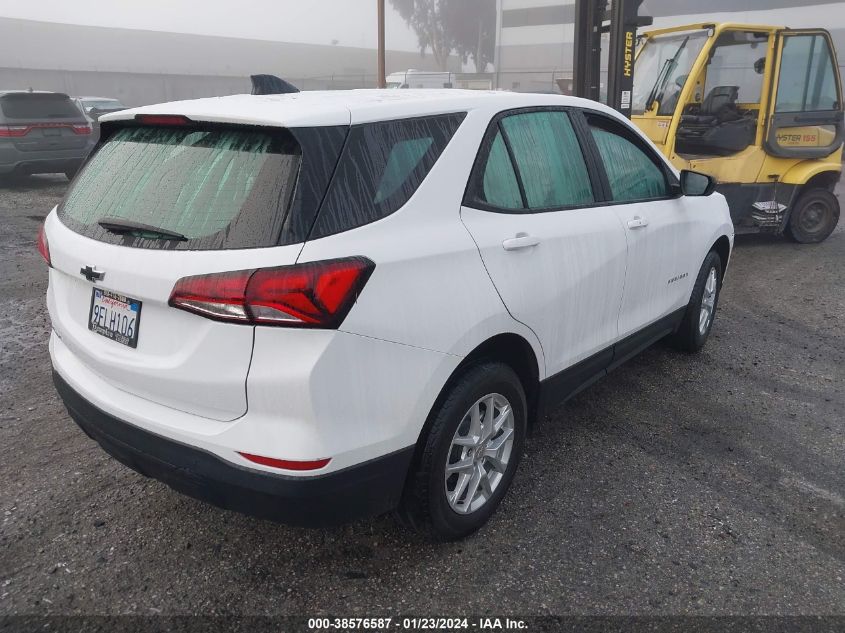 2023 CHEVROLET EQUINOX FWD LS - 3GNAXHEG7PL132262