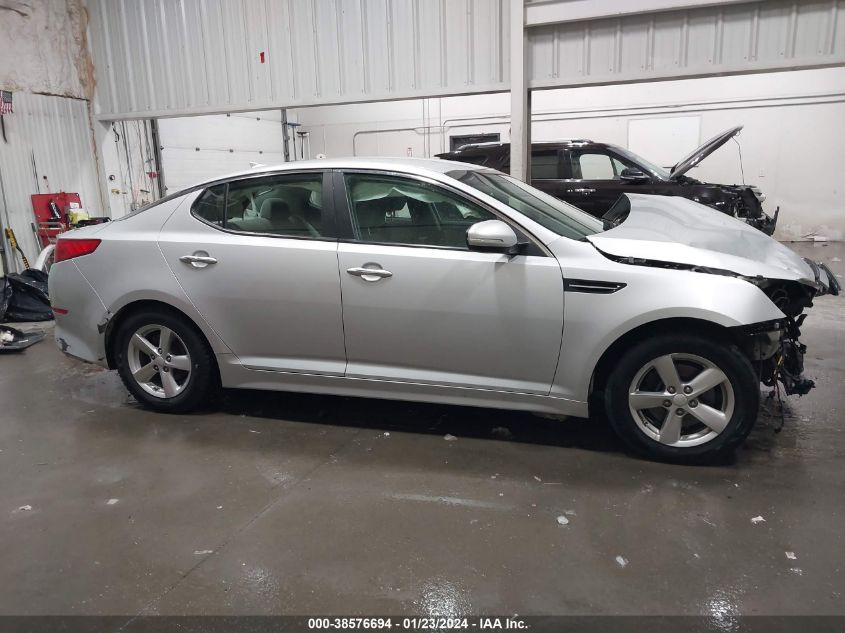 2014 KIA OPTIMA LX - 5XXGM4A71EG340009