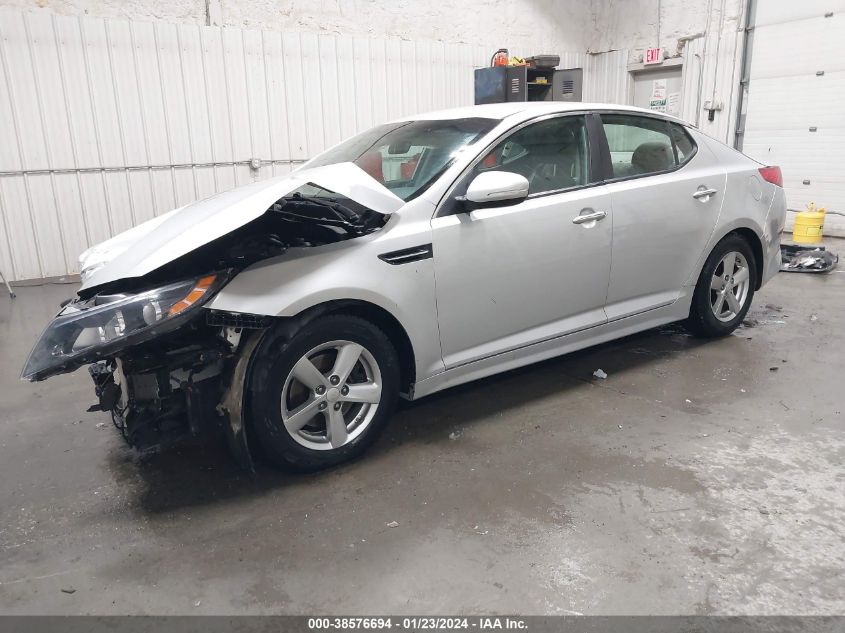 2014 KIA OPTIMA LX - 5XXGM4A71EG340009