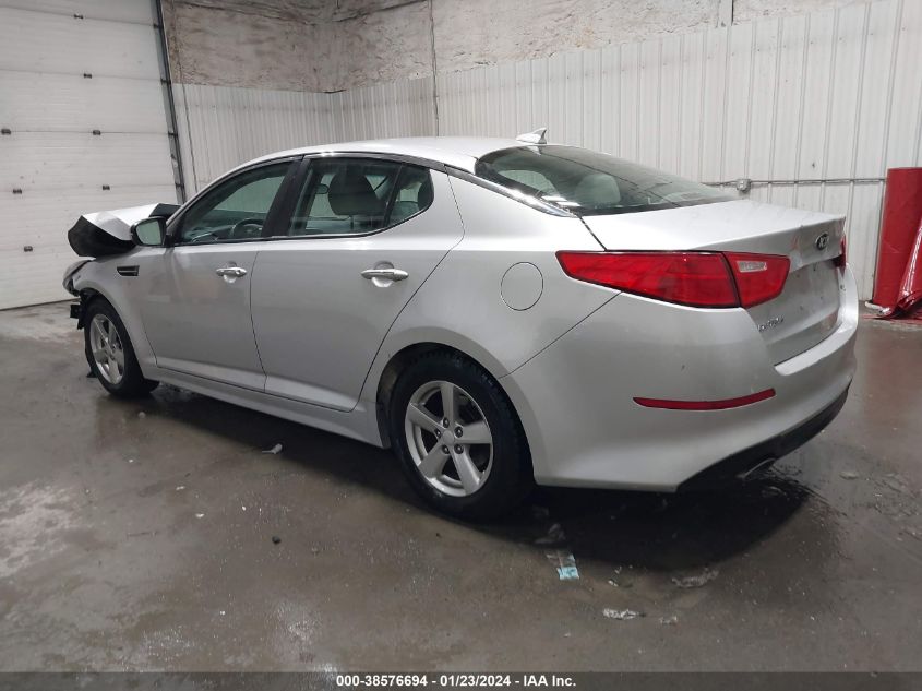 2014 KIA OPTIMA LX - 5XXGM4A71EG340009