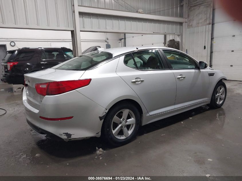 2014 KIA OPTIMA LX - 5XXGM4A71EG340009