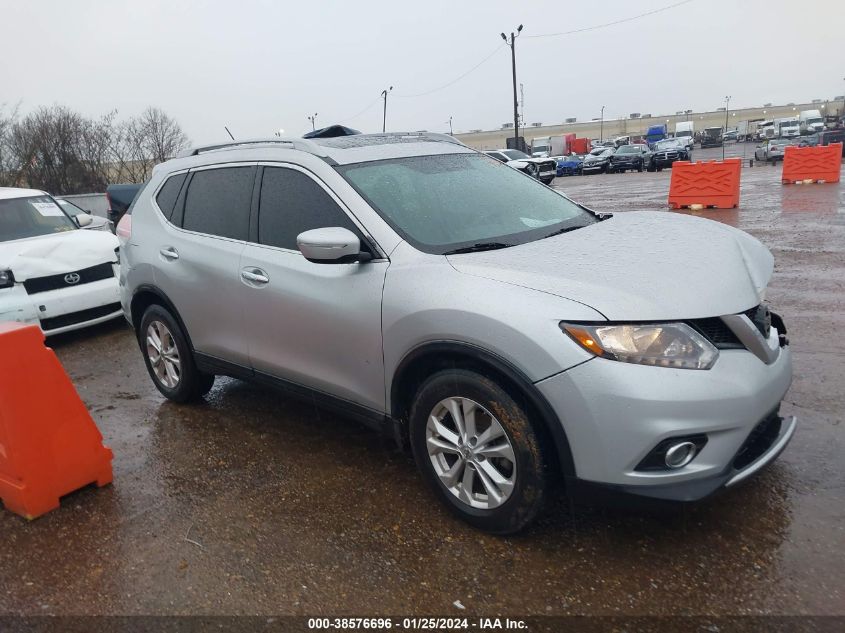2015 NISSAN ROGUE SV - 5N1AT2MT2FC796555