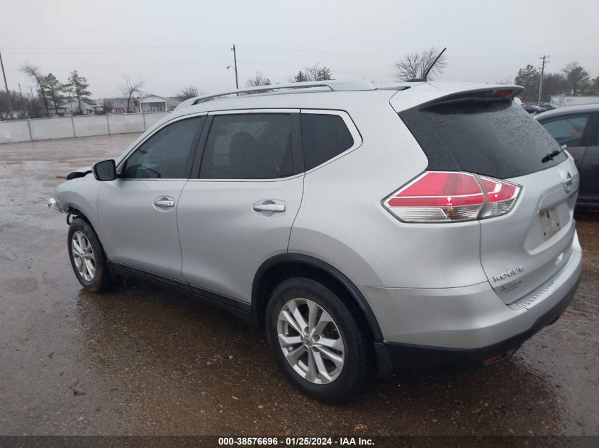 2015 NISSAN ROGUE SV - 5N1AT2MT2FC796555