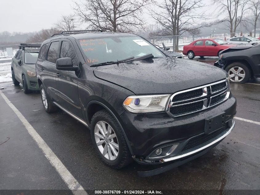 Lot #2539237964 2014 DODGE DURANGO SXT salvage car