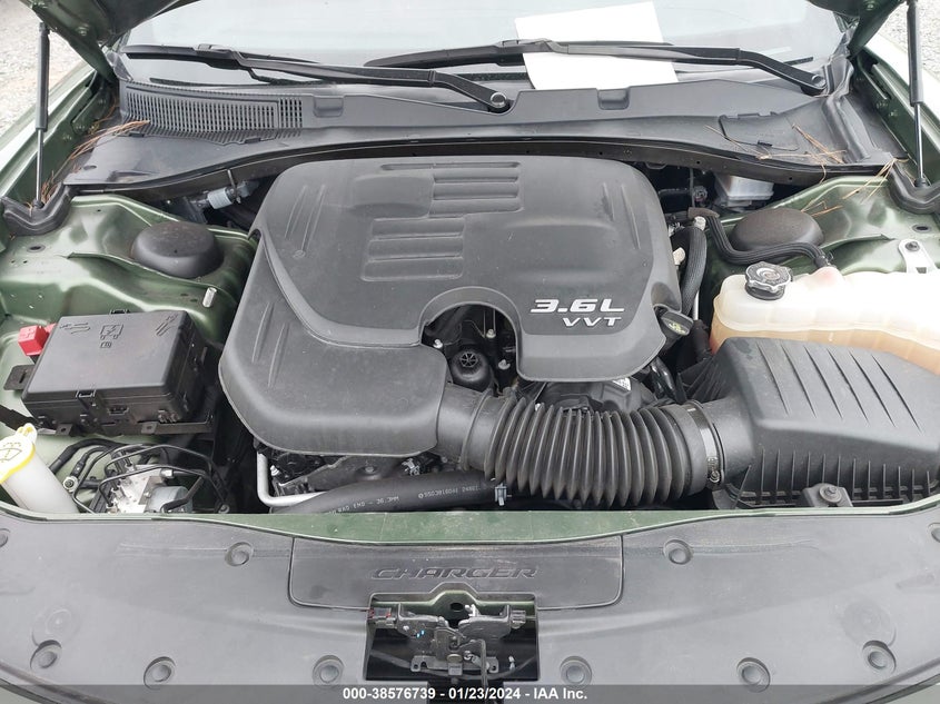 VIN 2C3CDXHG3NH130549 2022 DODGE CHARGER GT RWD