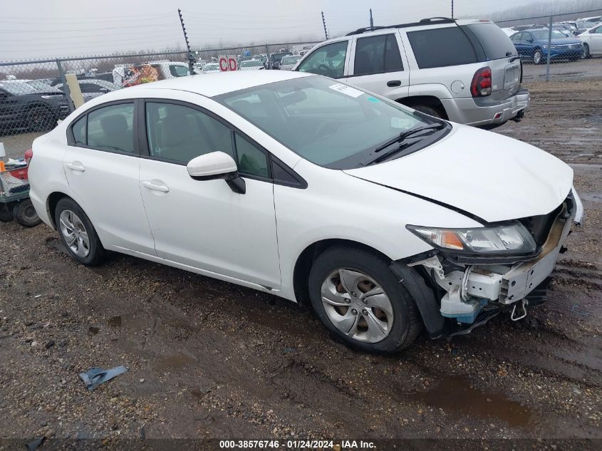 2014 HONDA CIVIC LX - 19XFB2F52EE249630