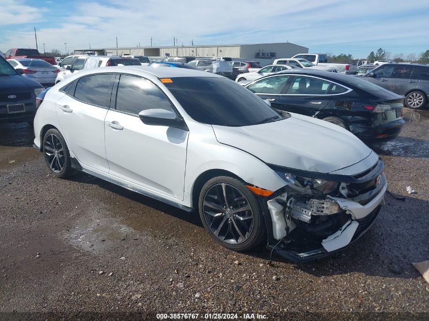 2021 HONDA CIVIC SPORT - SHHFK7H40MU204596