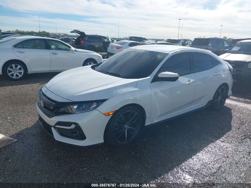 2021 HONDA CIVIC SPORT - SHHFK7H40MU204596