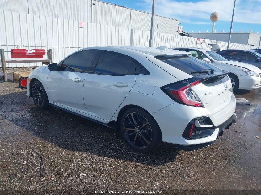 2021 HONDA CIVIC SPORT - SHHFK7H40MU204596