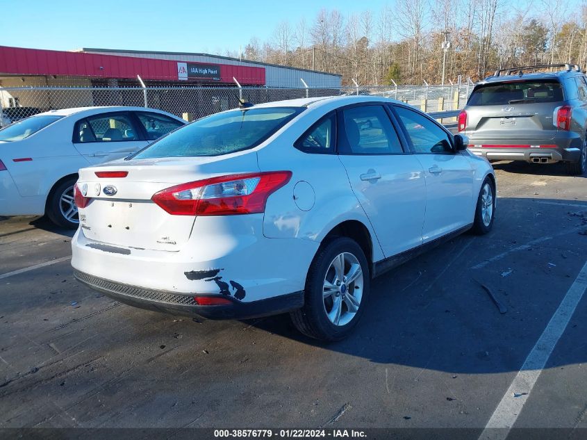 2013 FORD FOCUS SE - 1FADP3F22DL349212