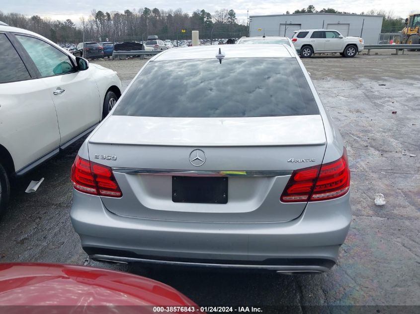 2016 MERCEDES-BENZ E 350 4MATIC - WDDHF8JB9GB216689