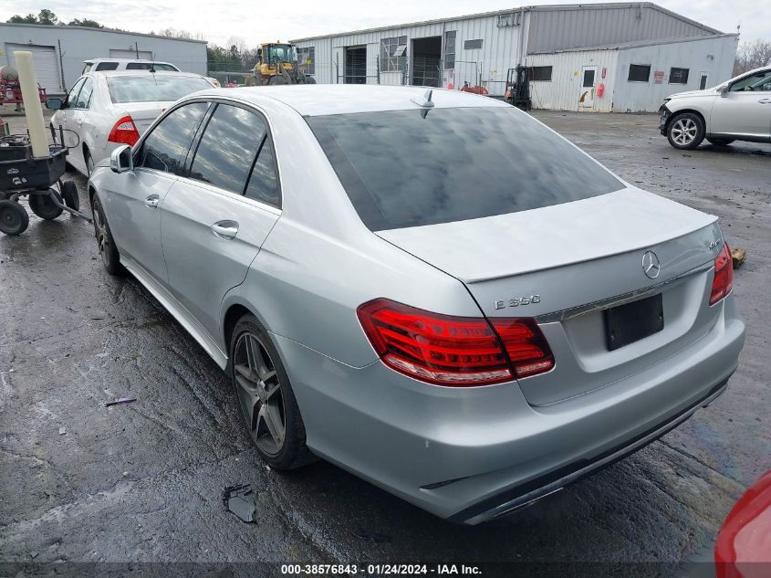 2016 MERCEDES-BENZ E 350 4MATIC - WDDHF8JB9GB216689