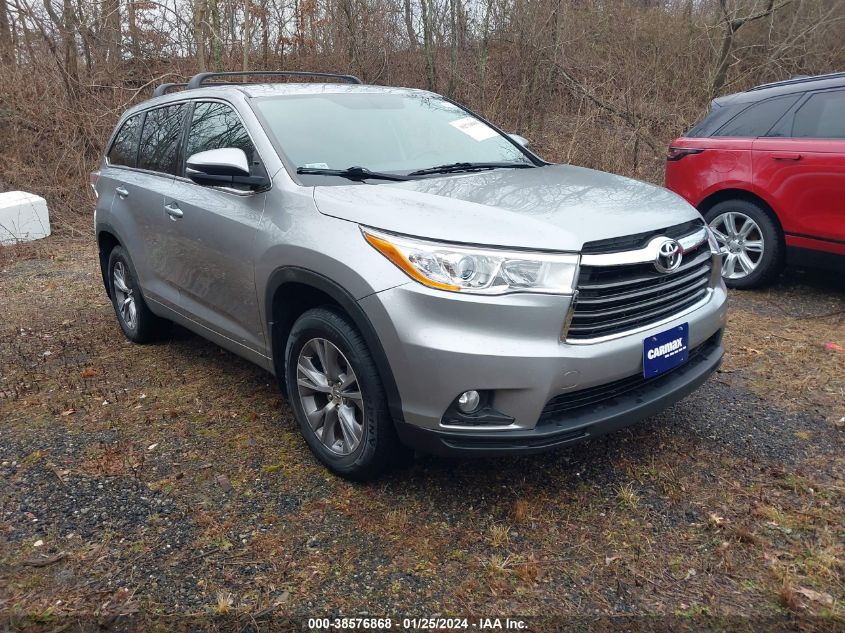 2015 TOYOTA HIGHLANDER LE/LE PLUS - 5TDBKRFH2FS102863