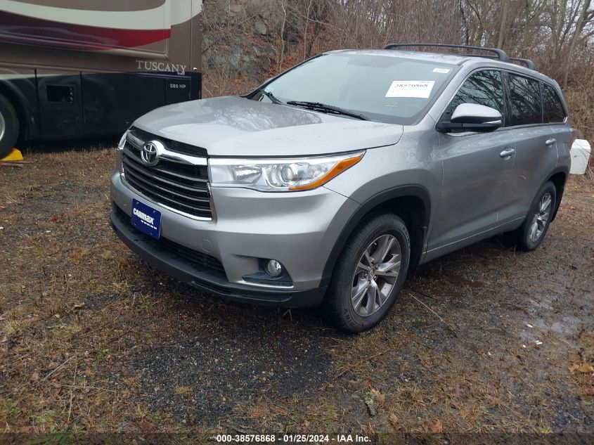 2015 TOYOTA HIGHLANDER LE/LE PLUS - 5TDBKRFH2FS102863