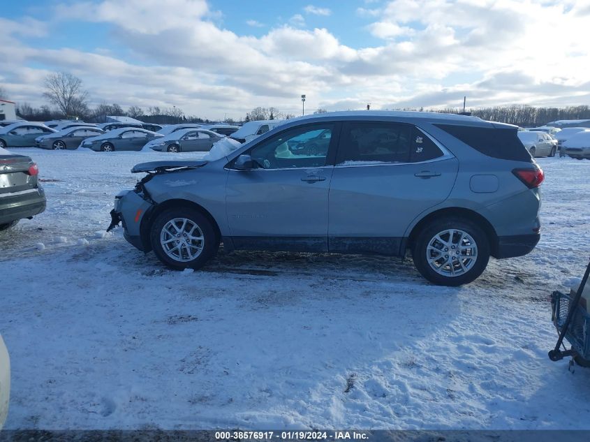 2023 CHEVROLET EQUINOX FWD LT - 3GNAXKEG8PS134539