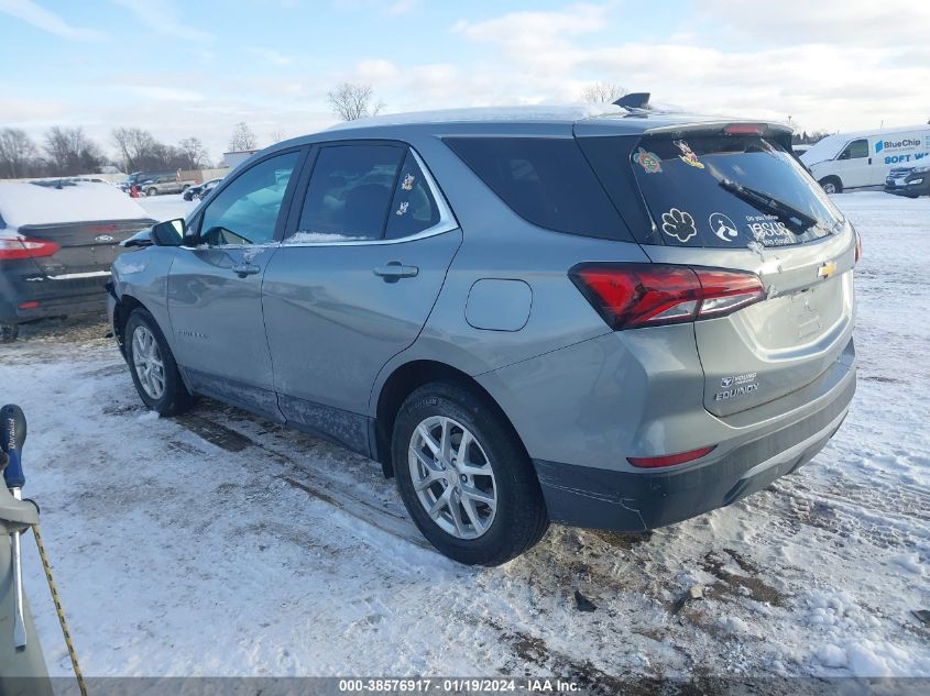 2023 CHEVROLET EQUINOX FWD LT - 3GNAXKEG8PS134539