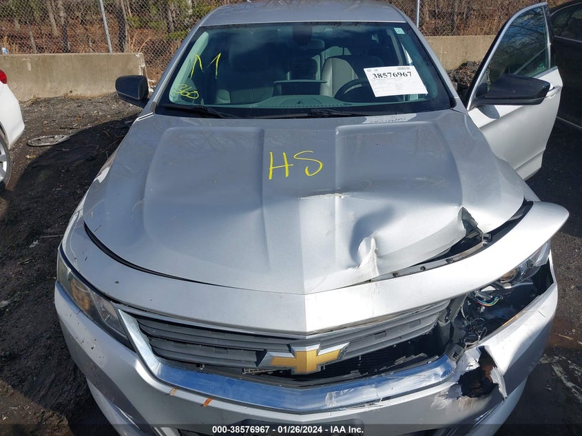 VIN 2G11X5SA9K9140505 2019 CHEVROLET IMPALA LS