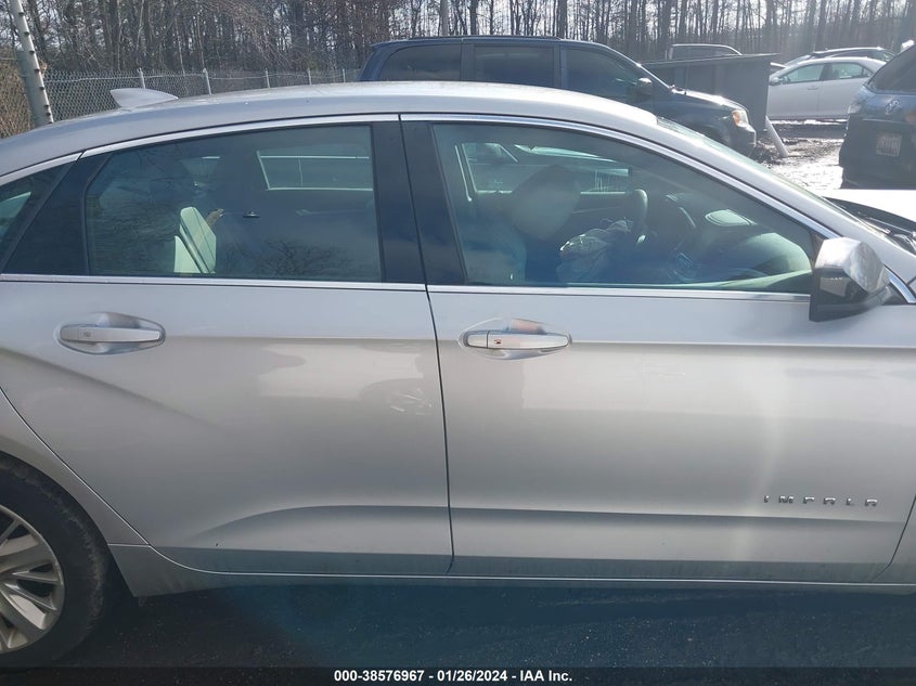 VIN 2G11X5SA9K9140505 2019 CHEVROLET IMPALA LS