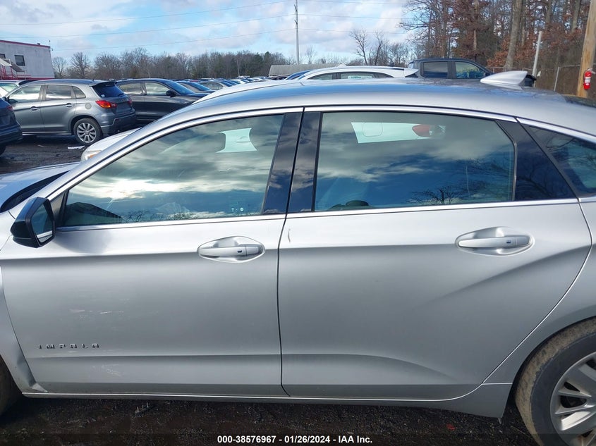 VIN 2G11X5SA9K9140505 2019 CHEVROLET IMPALA LS