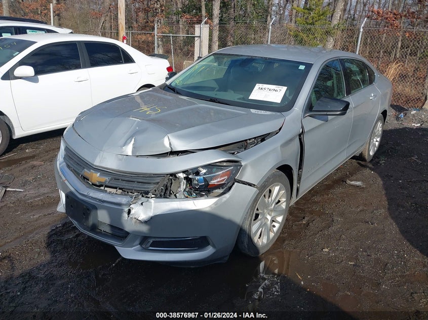 VIN 2G11X5SA9K9140505 2019 CHEVROLET IMPALA LS