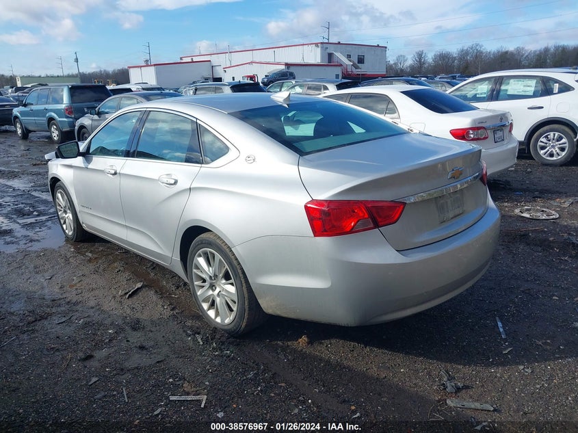 VIN 2G11X5SA9K9140505 2019 CHEVROLET IMPALA LS